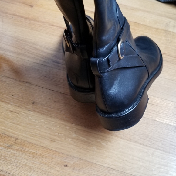 M. Gemi Leather Tall Boots - Picture 10 of 16